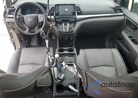 2022 Honda Odyssey Elite z USA, uszkodzony, nr VIN 5FNRL6H99NB023466